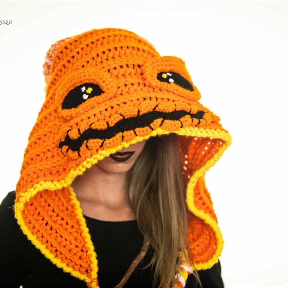 🤍🧡💛Handmade Crochet Candy Corn Hat🤍🧡💛